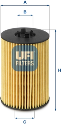 Olejový filter UFI 25.144.00
