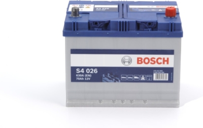 Autobaterie Bosch S4, 12V, 70Ah, 630A, S4 026