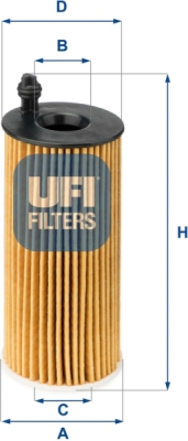 Olejový filtr UFI 25.142.00