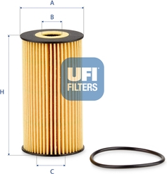 Olejový filtr UFI 25.170.00