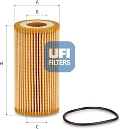 Olejový filtr UFI 25.153.00