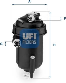 Palivový filtr UFI 55.143.00