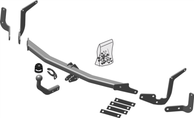 Tažné zařízení Citroen C4 SpaceTourer/Grand SpaceTourer 2018- , pevné, BRINK