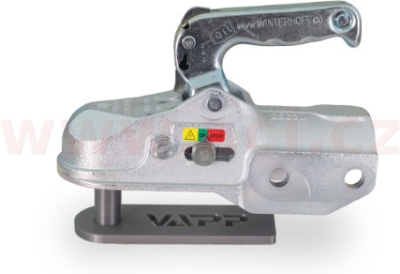 tažná spojka Winterhoff WW 350 R-CH na tyč průměr 60 mm, 3500 kg, vrtání 14,5 mm ORIGINÁL