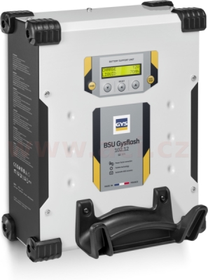 nabíječka/stabilizovaný zdroj GYSFLASH 102.12 HF 12 V, 5-1200 Ah, 100 A, kabely 5 m, menu v češtině