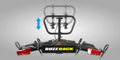 BUZZRACK SCORPION PRO 2 + ADAPTÉR - nosič 3 kol na tažné  zařízení