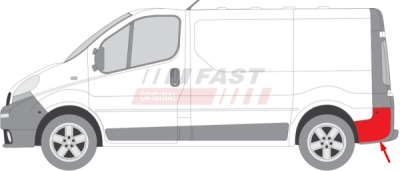 Nárazník FAST FT91490G