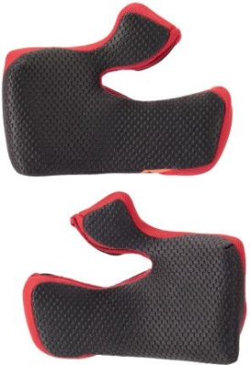 lícnice interiéru pro přilby SUPERTECH S-M10, ALPINESTARS (černá, verze s větší tl. +5 mm, pro verzi ECE 22.06, vel. S)