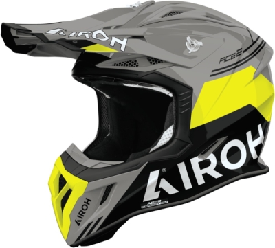 přilba AVIATOR ACE 2 Fury, AIROH (žlutá lesklá, vel. S) 2027
