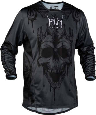 dres KINETIC DARK, FLY RACING - USA (šedá/černá, vel. 2XL)