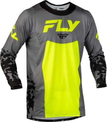 dres LITE FLAKE, FLY RACING - USA (hi-vis/černá, vel. L)