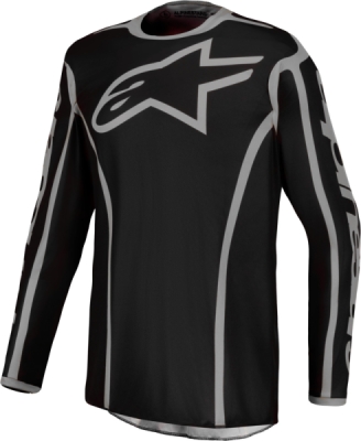 dres FLUID APEX V2, ALPINESTARS (černá/stříbrná, vel. M)