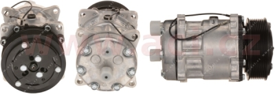 kompresor klimatizace univerzální SANDEN SD7H15 - 8027 řemenice 119 mm PV8 12V horizontální o-kroužek