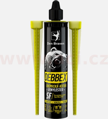 Chemická kotva VINYLESTER SF, kartuše 300 ml, DEBBEX