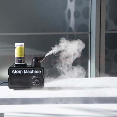 ultrazvukový odpařovač pro ošetření interiéru a klimatizace Atom Machine (bez náplní)