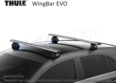 Střešní nosič Hyundai i30 12- WingBar EVO, Thule