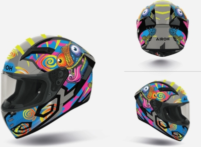 přilba CONNOR Chameleon, AIROH (lesklá, vel. S) 2027