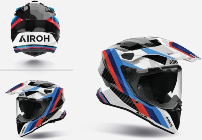 přilba COMMANDER 2 Carbon Rank, AIROH (lesklá, vel. M) 2027