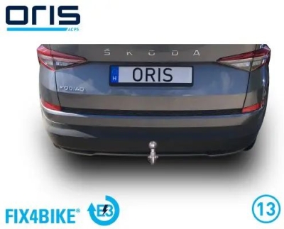 Tažné zařízení Škoda Kodiaq 2017- , el. sklopné vč. 13pin EP, Oris