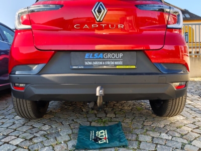 Tažné zařízení Renault Captur 2024/07- , vertikální, Galia