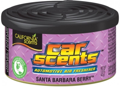 Vôňa / parfém do auta California Scents Santa Barbara Berry lesné plody (tutti frutti + ovocie + višňa = žuvačková vôňa) 42 g – plechovka E301413300