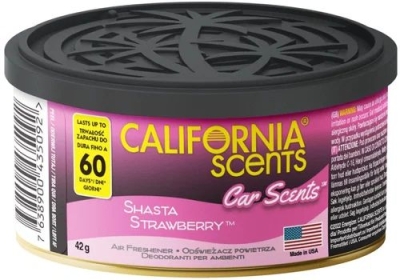 Vôňa / parfém do auta California Scents Shasta Strawberry vôňa jahôd – plechovka E301412700