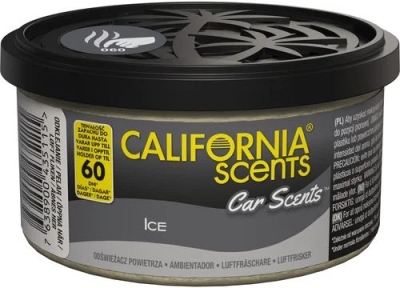 Vôňa / parfém do auta California Scents Ice vôňa čistoty a sviežosti 42 g – plechovka 34-014