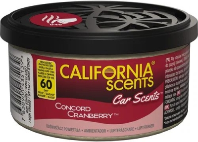 Vôňa / parfém do auta California Scents Concord Cranberry brusnicová – plechovka E301413200