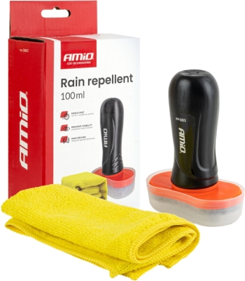 Neviditeľný tekutý stierač, odpudzovač dažďa AMIO 04857, 100 ml