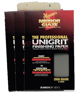 UNIGRIT FINISHING PAPER - 2500 GRIT