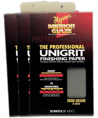 UNIGRIT FINISHING PAPER - 3000 GRIT