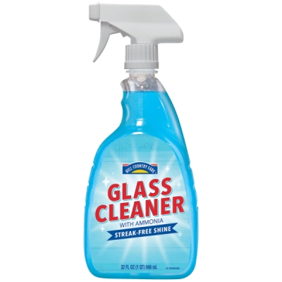 GLASS CLEANER. BOTTLE 946ml C/W PUMP