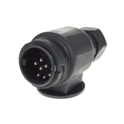 MAYPOLE 12V SINGLE POLE PLUG BK