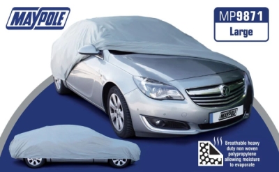 MAYPOLE Large Breathable Car Cover L490