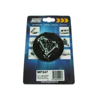 MAYPOLE PVC SOCKET SEAL & 3X M5x 35mm SC