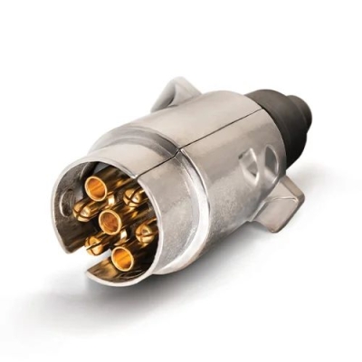 MAYPOLE 12N 7 PIN ALUMINIUM TRAILER PLUG