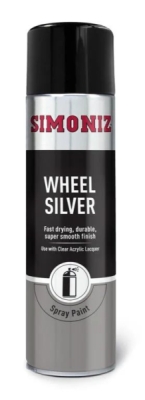 SIMONIZ 5 WHEEL SILVER AEROSOL 500ML