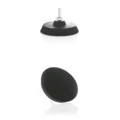 BLACK 75MM LOW PROFILE BACKING PLATE VEL