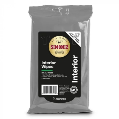 SIMONIZ INTERIOR NEWCAR WIPES BIO 6X20w