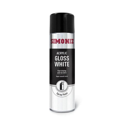 SIMONIZ WHITE GLOSS AEROSOL 500ML