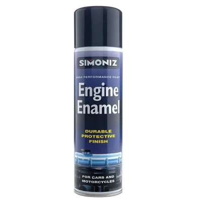 SIMONIZ ENGINE ENAMEL GLOSS BLACK AEROSO