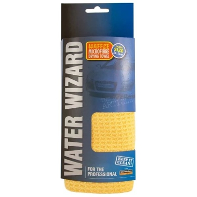 WATER WIZARD MICROFIBRE WAFFLE DRYING TO