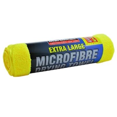 YELLOW MICROFIBRE DRYING TOWEL 60X80CM