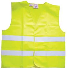 HI VIZ JACKET YELLOW ADULT YELLOW