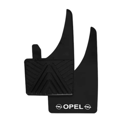 MUD FLAPS (PAIR) OPEL (WHITE)