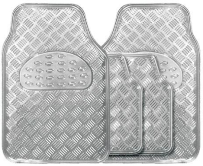 SILVER CHECKER PLATE MAT SETS