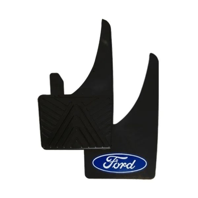 MUD FLAPS (PAIR) FORD (BLUE)