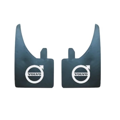 MUD FLAPS (PAIR) VOLVO (WHITE)