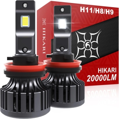 LED Headlight Bulbs H11 45W 6000K 12/24V