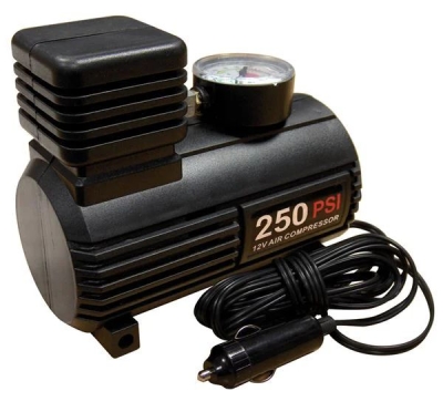 12V COMPACT AIR COMPRESSOR WITH GAUGE